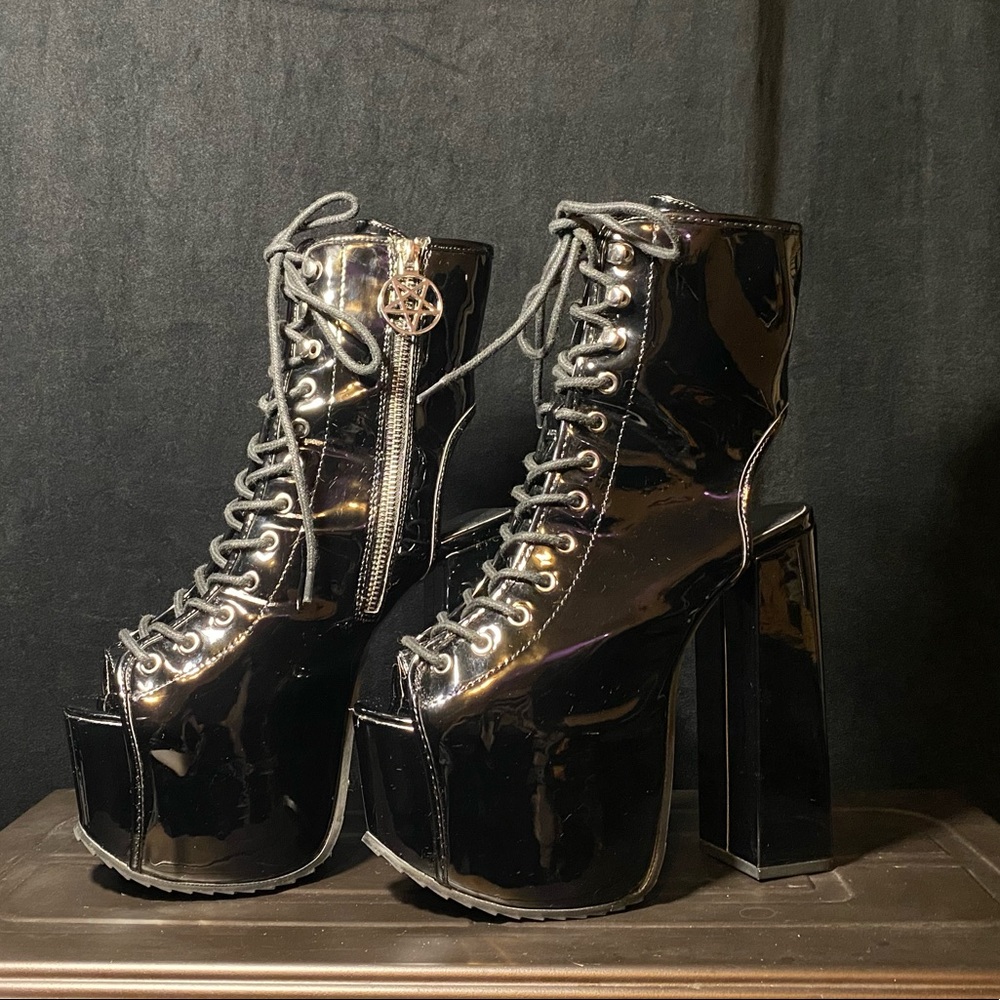 Killstar Galactic Platform Boots